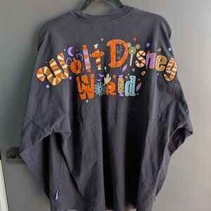 Halloween Glitter SPIRIT JERSEY Walt Disney World T-Shirt Adult  XL